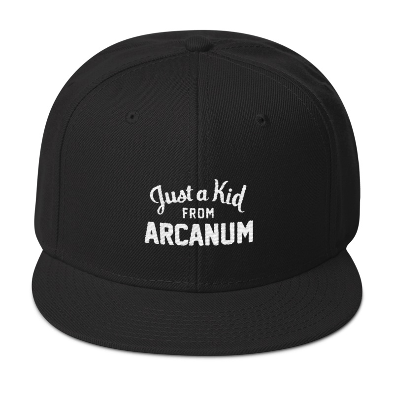 Black Snapback Hat | Arcanum