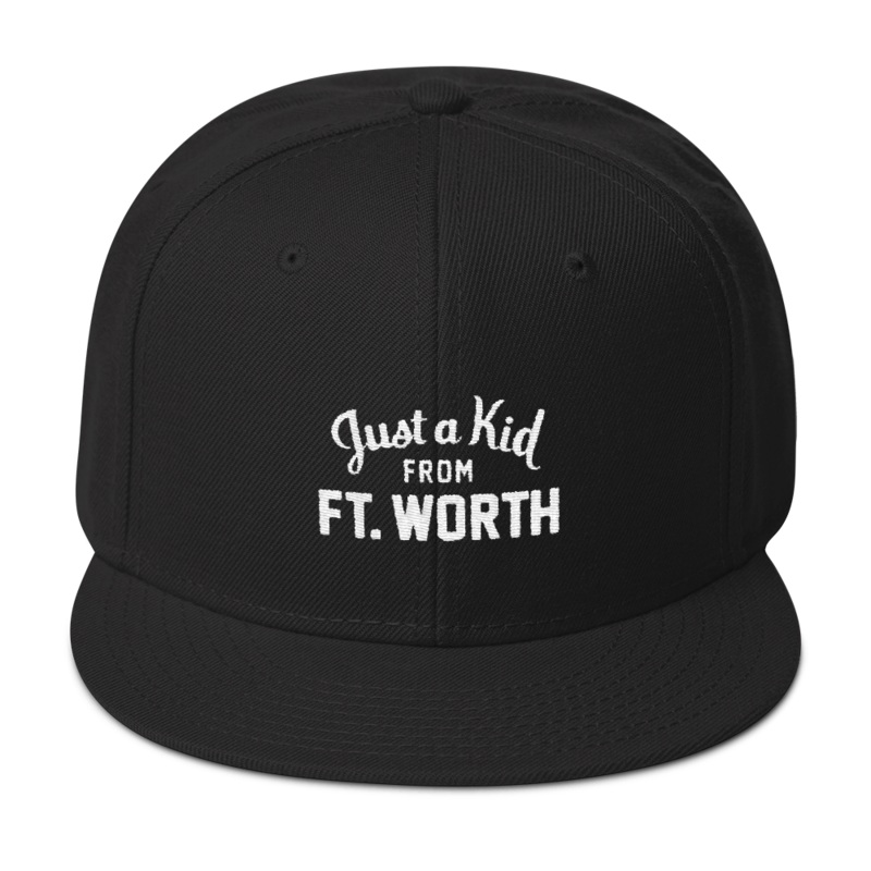 Black Snapback Hat | Ft. Worth