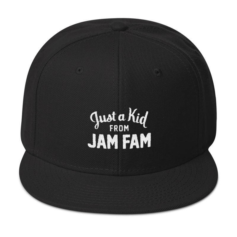 Black Snapback Hat | Jam Fam