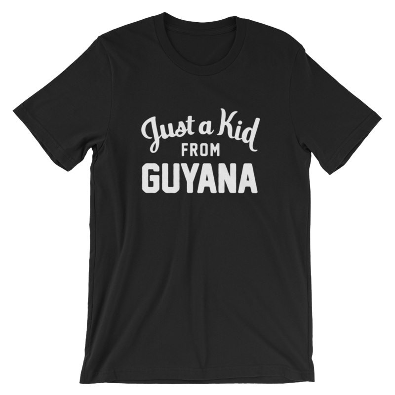 Unisex Black T-Shirt | Guyana