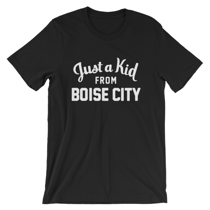 Unisex Black T-Shirt | Boise City