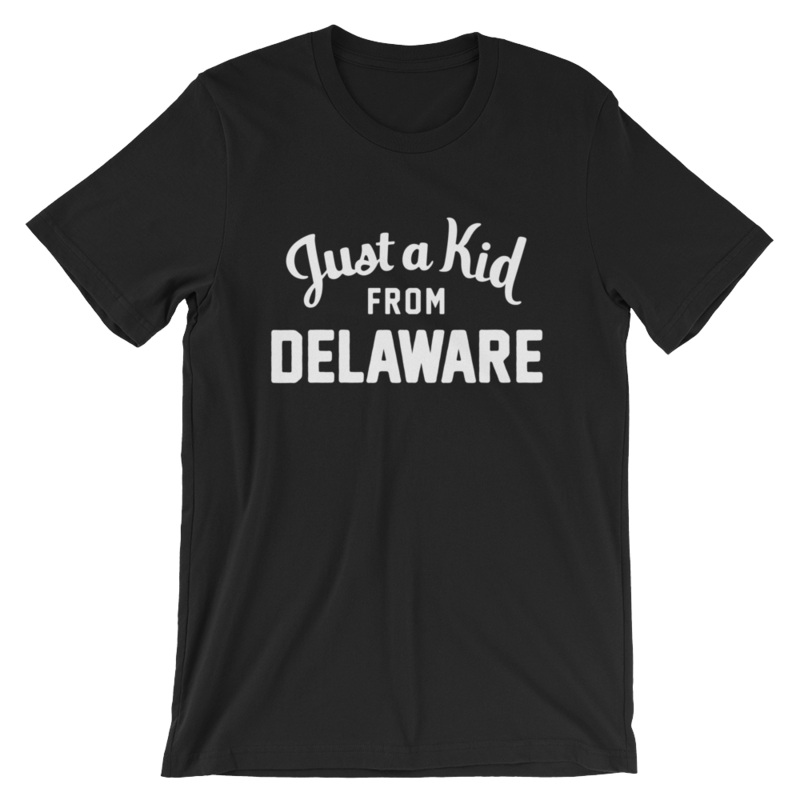 Unisex Black T-Shirt | Delaware