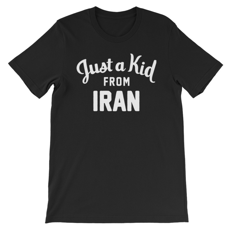 Unisex Black T-Shirt | Iran