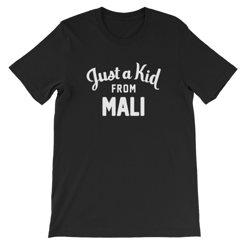 Unisex Black T-Shirt | Mali