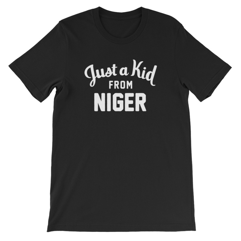 Unisex Black T-Shirt | Niger