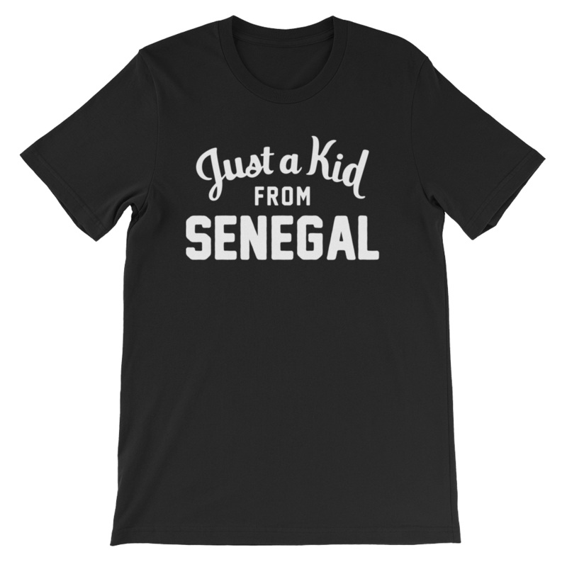 Unisex Black T-Shirt | Senegal