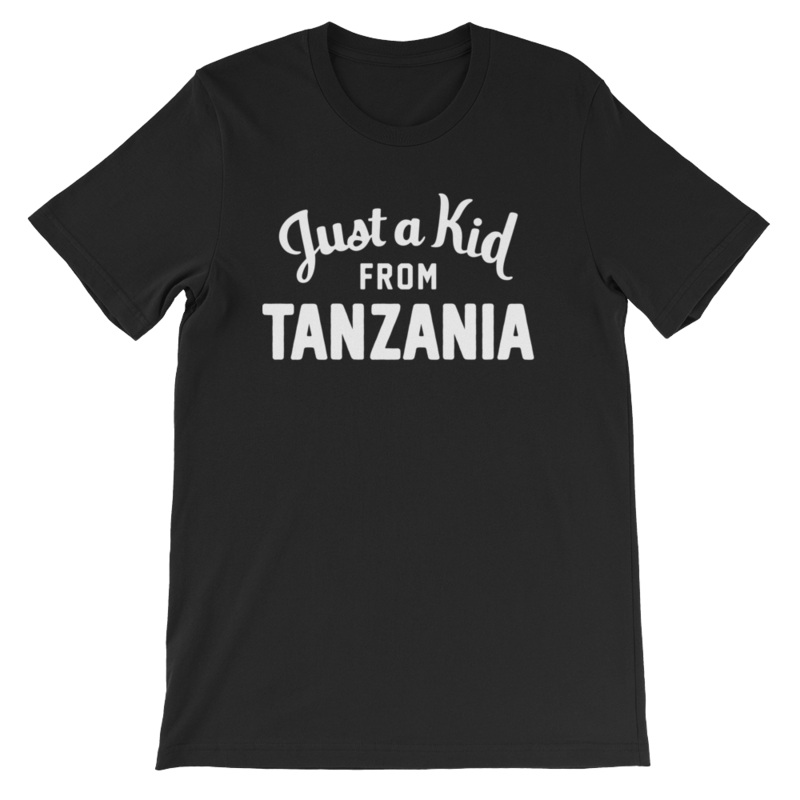 Unisex Black T-Shirt | Tanzania