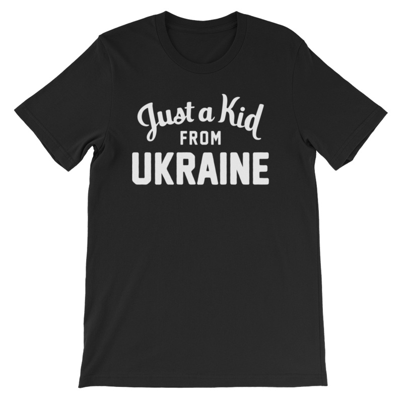 Unisex Black T-Shirt | Ukraine
