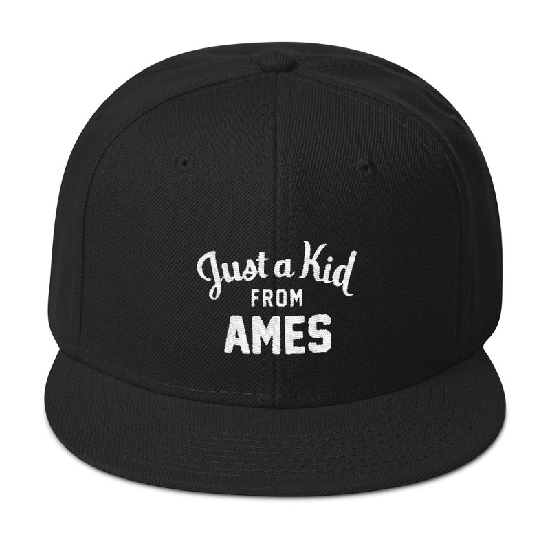 Black Snapback Hat | Ames