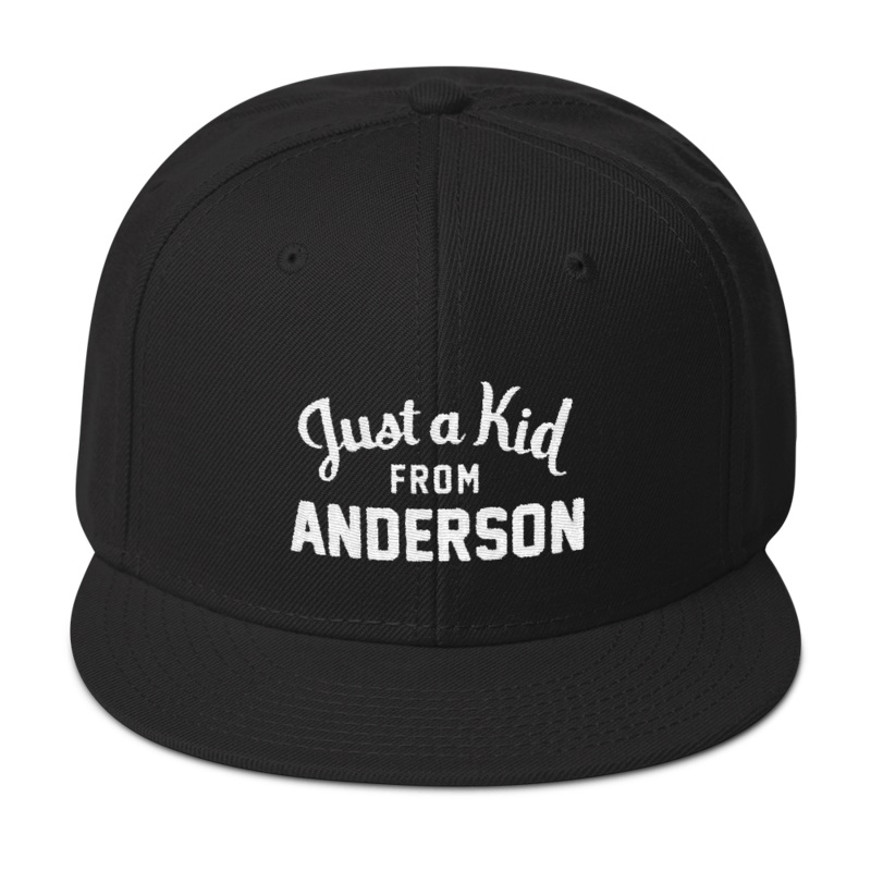 Black Snapback Hat | Anderson