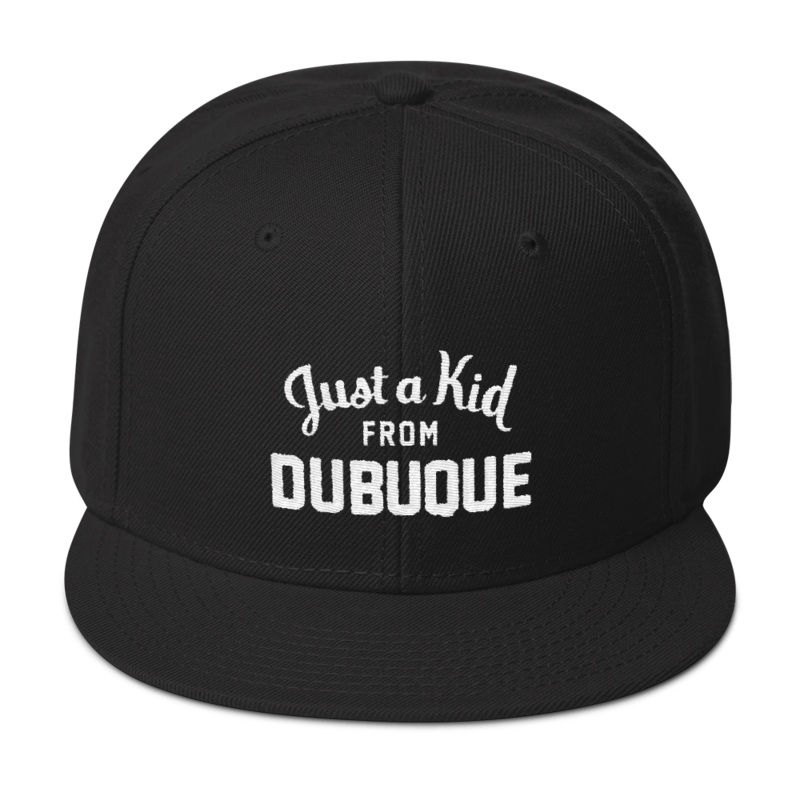 Black Snapback Hat | Dubuque