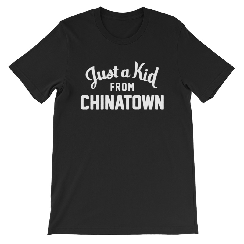 Unisex Black T-Shirt | Chinatown
