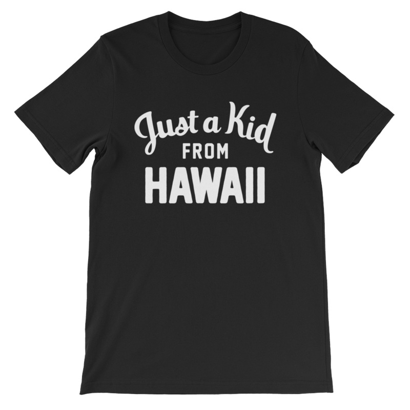 Unisex Black T-Shirt | Hawaii