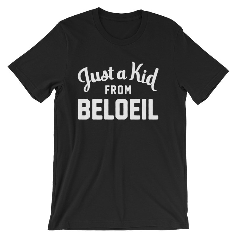 Unisex Black T-Shirt | Beloeil