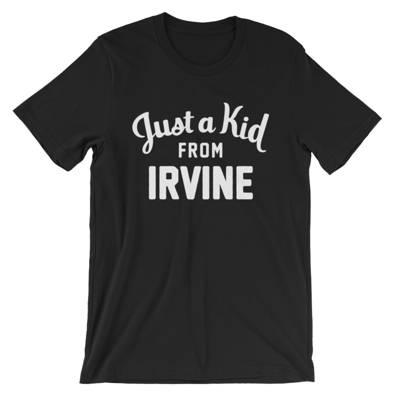 Unisex Black T-Shirt | Irvine