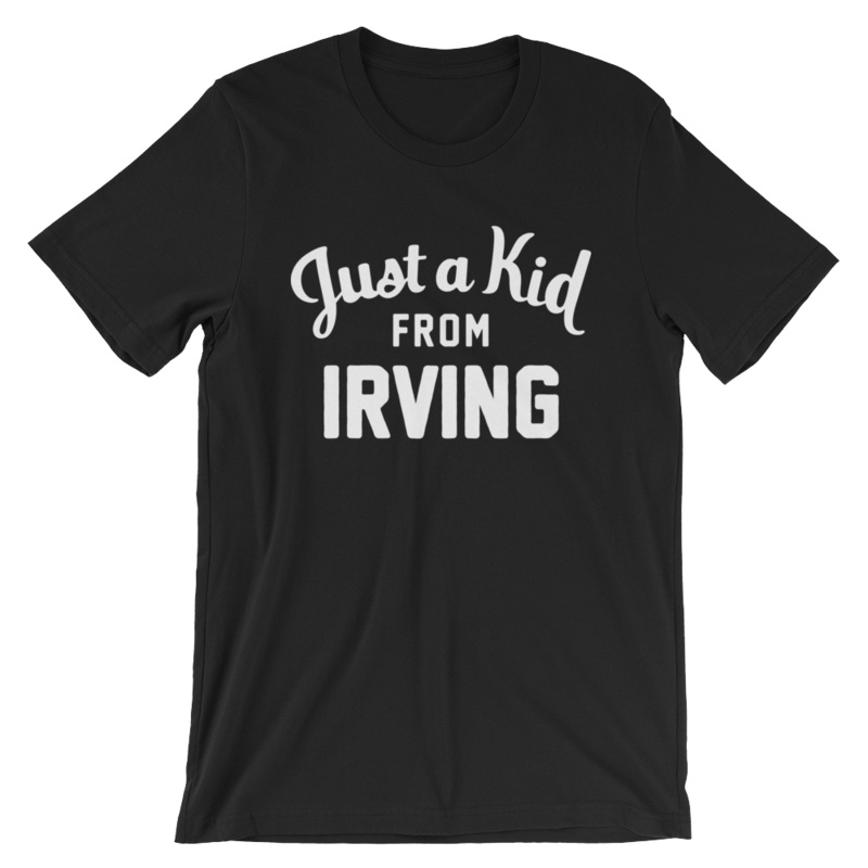 Unisex Black T-Shirt | Irving
