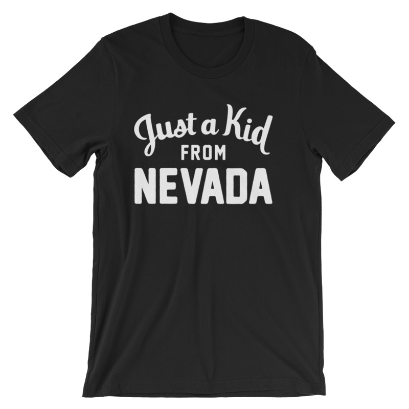 Unisex Black T-Shirt | Nevada