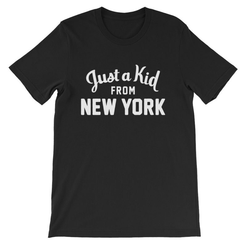 Unisex Black T-Shirt | New York