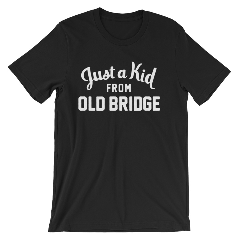 Unisex Black T-Shirt | Old Bridge
