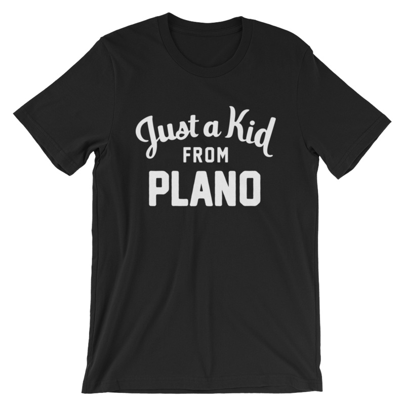 Unisex Black T-Shirt | Plano