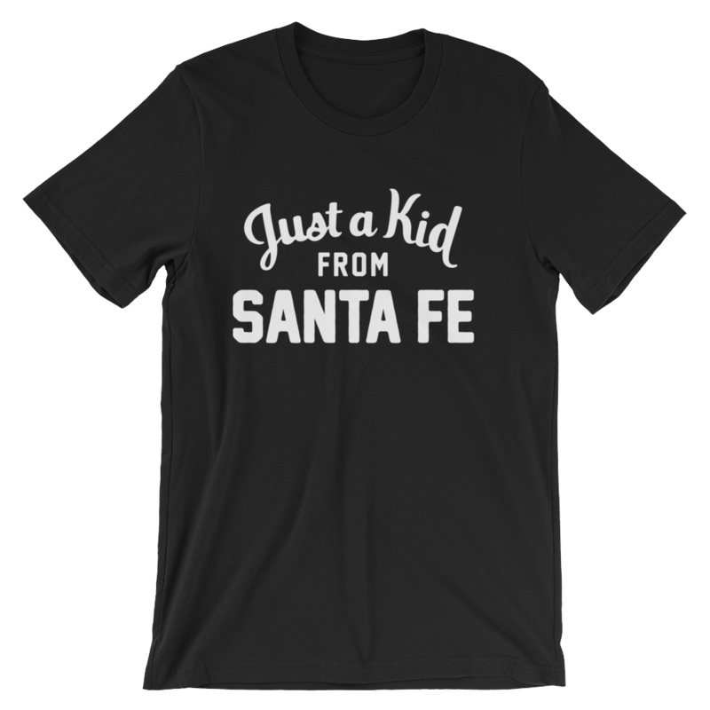 Unisex Black T-Shirt | Santa Fe