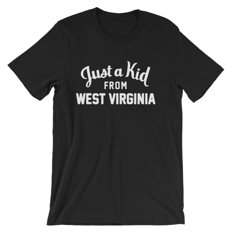 Unisex Black T-Shirt | West Virginia