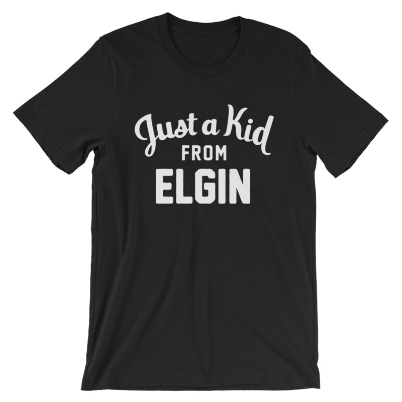 Unisex Black T-Shirt | Elgin