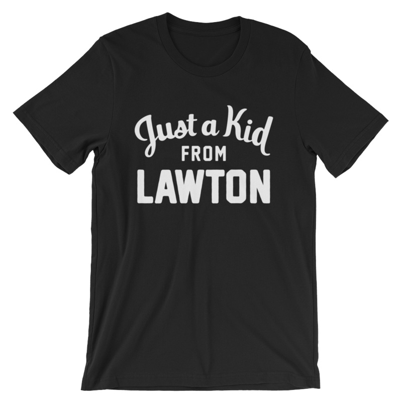Unisex Black T-Shirt | Lawton