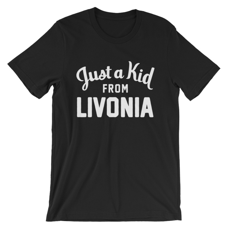 Unisex Black T-Shirt | Livonia