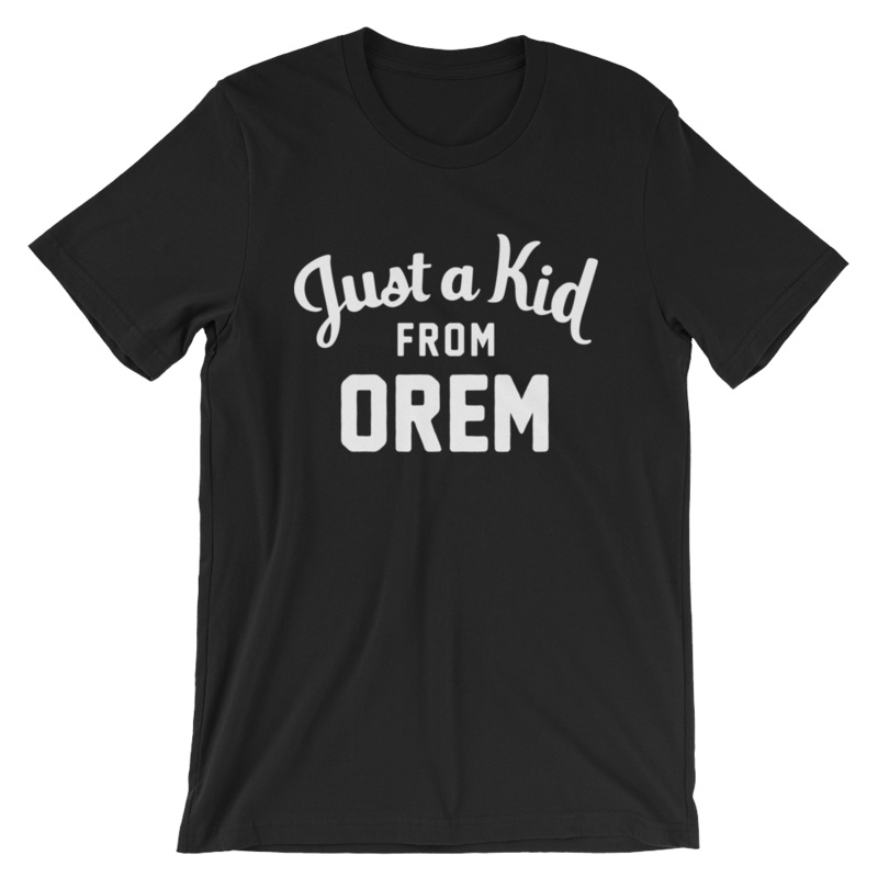 Unisex Black T-Shirt | Orem