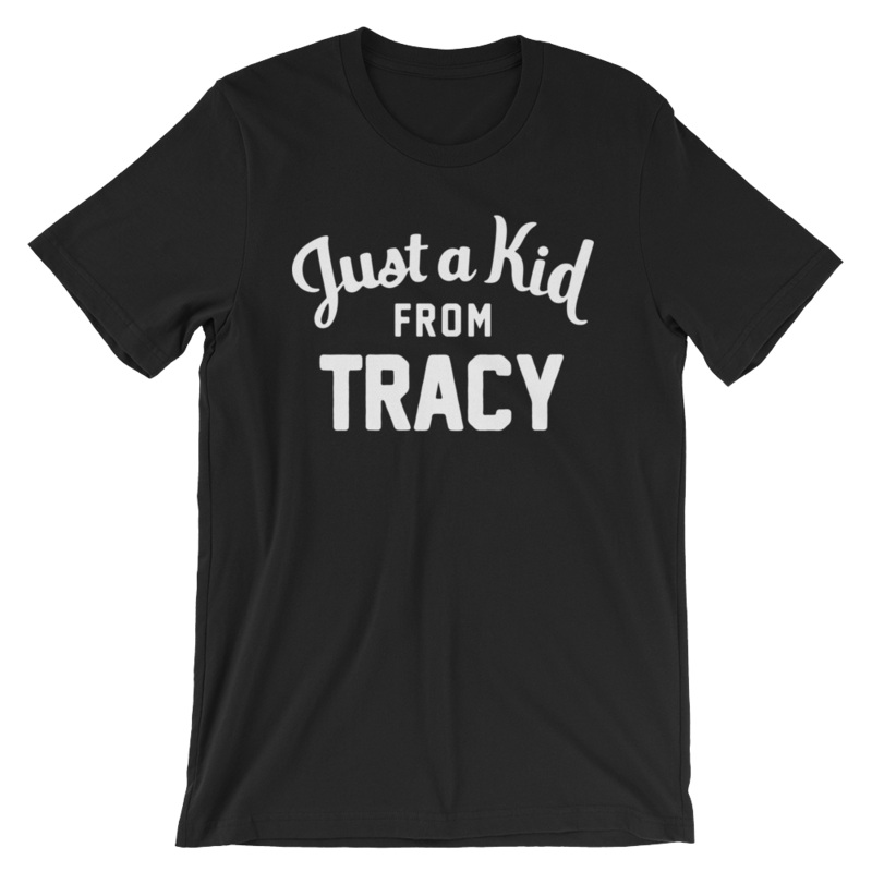 Unisex Black T-Shirt | Tracy