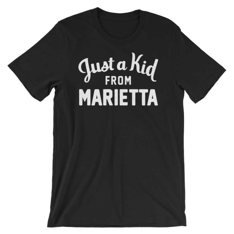 Unisex Black T-Shirt | Marietta
