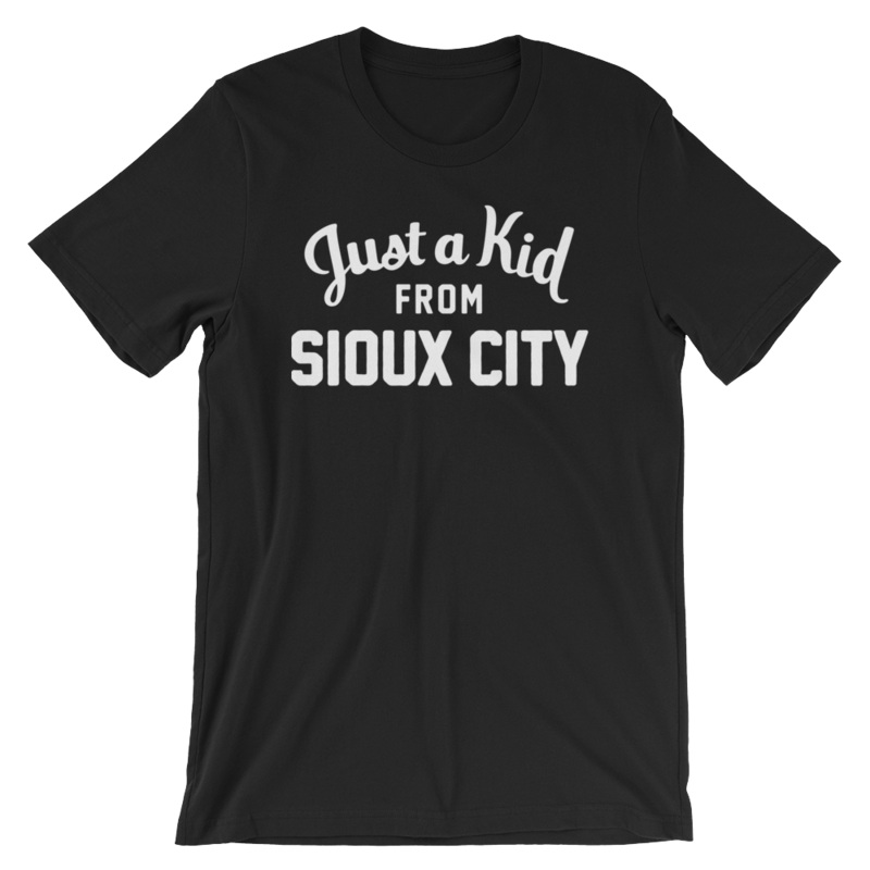 Unisex Black T-Shirt | Sioux City