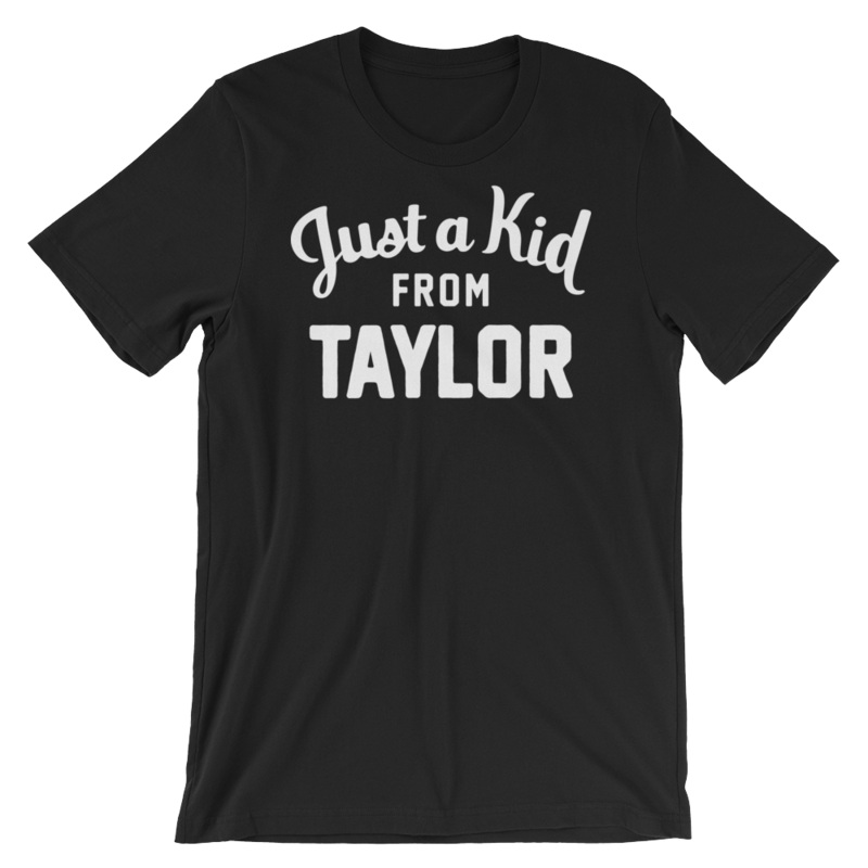 Unisex Black T-Shirt | Taylor