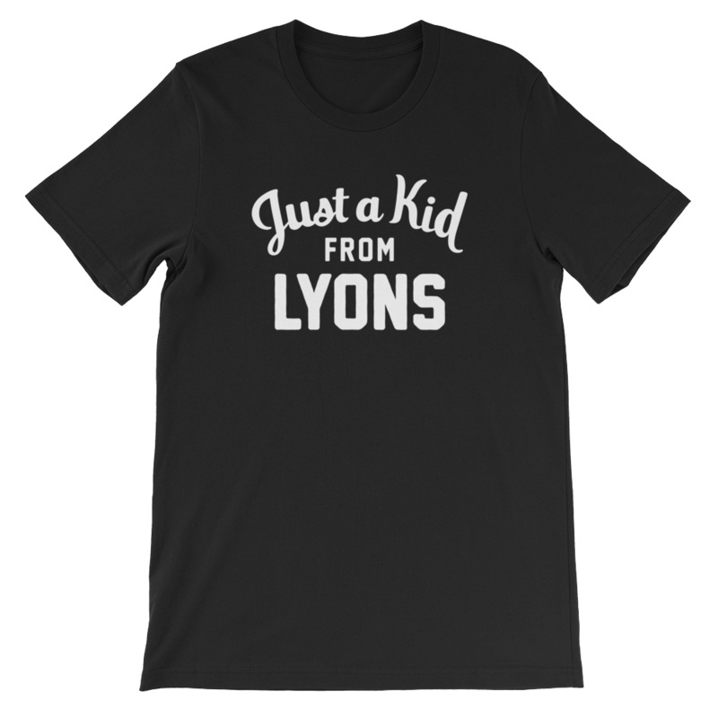 Unisex Black T-Shirt | Lyons