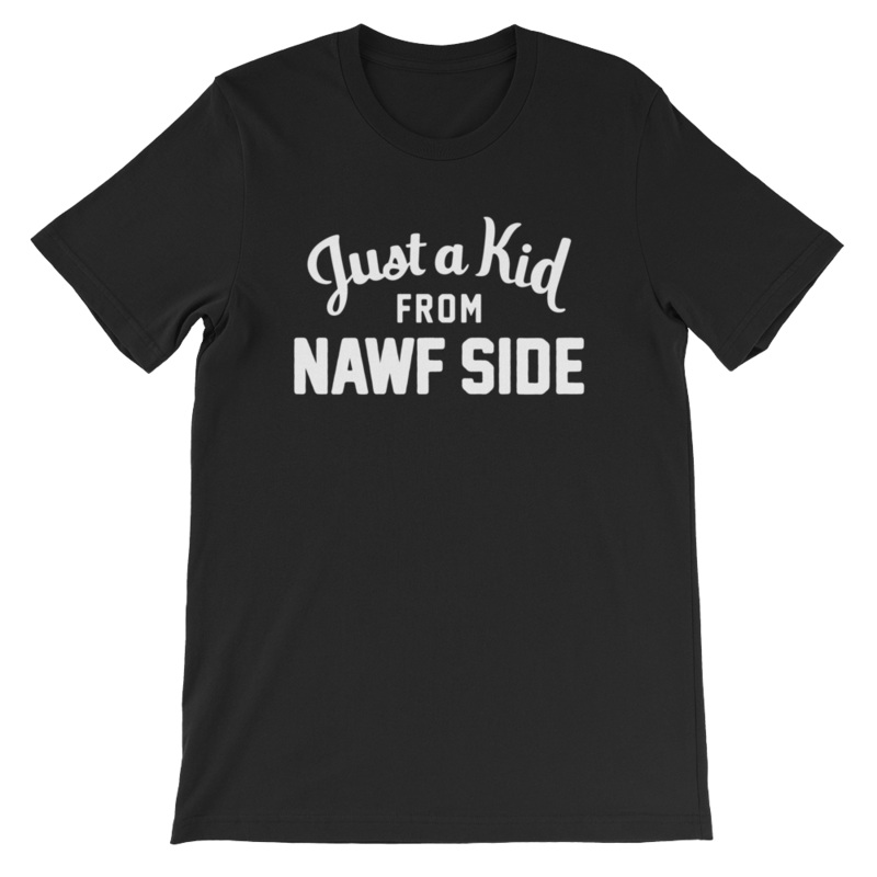 Unisex Black T-Shirt | Nawf Side