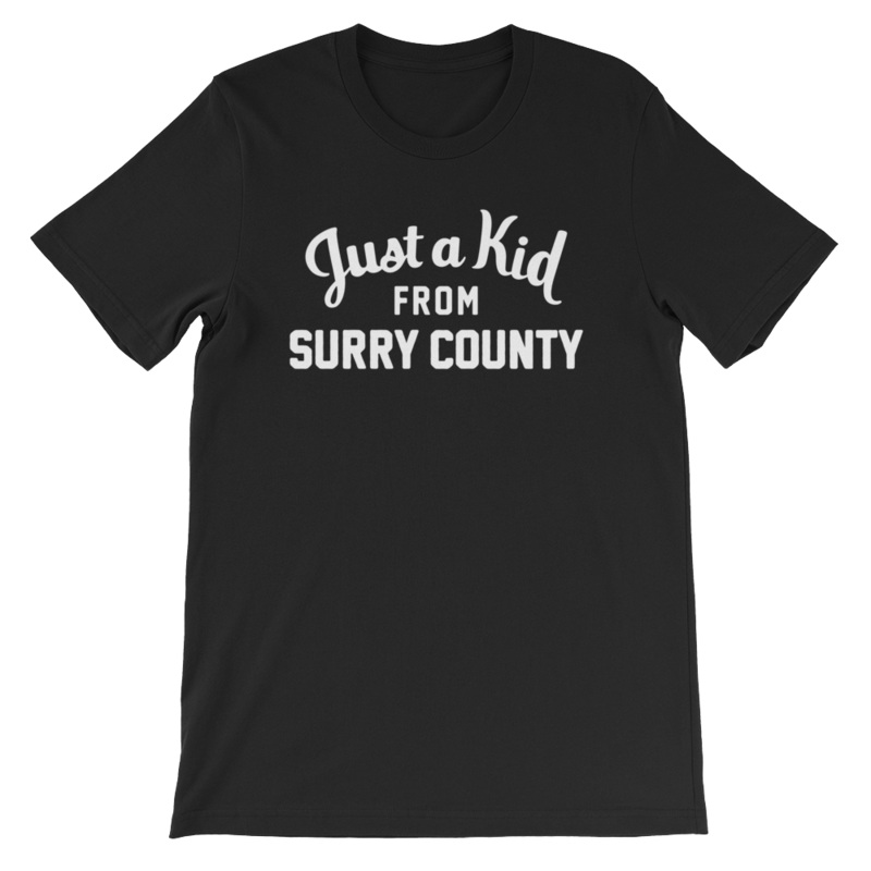 Unisex Black T-Shirt | Surry County
