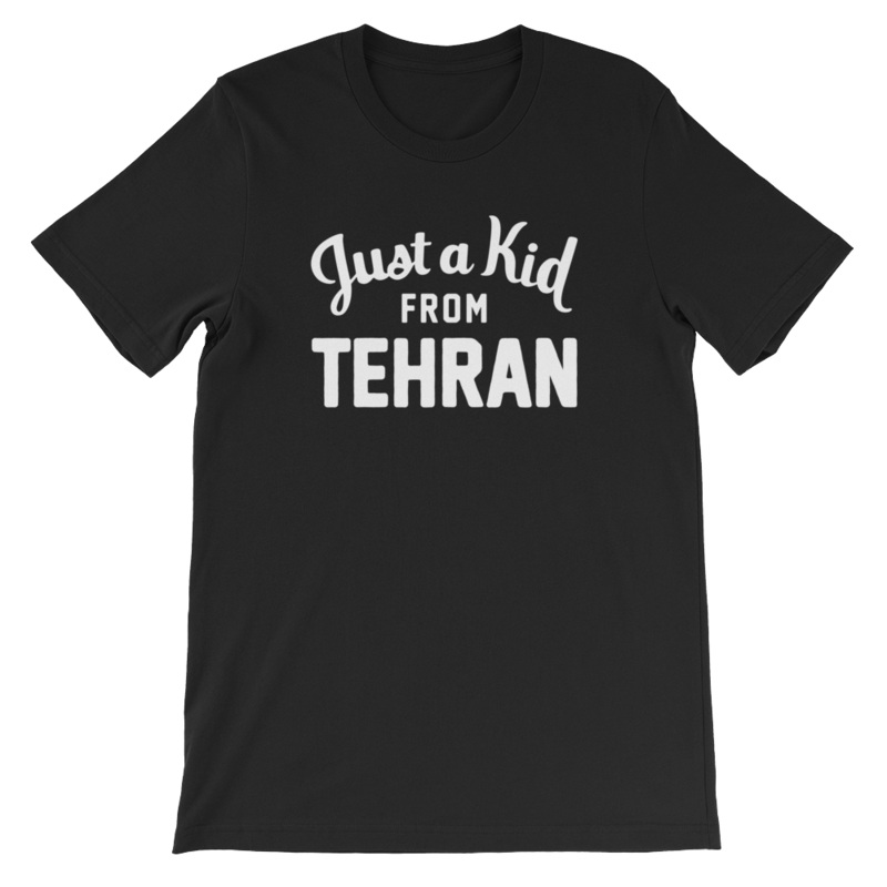 Unisex Black T-Shirt | Tehran