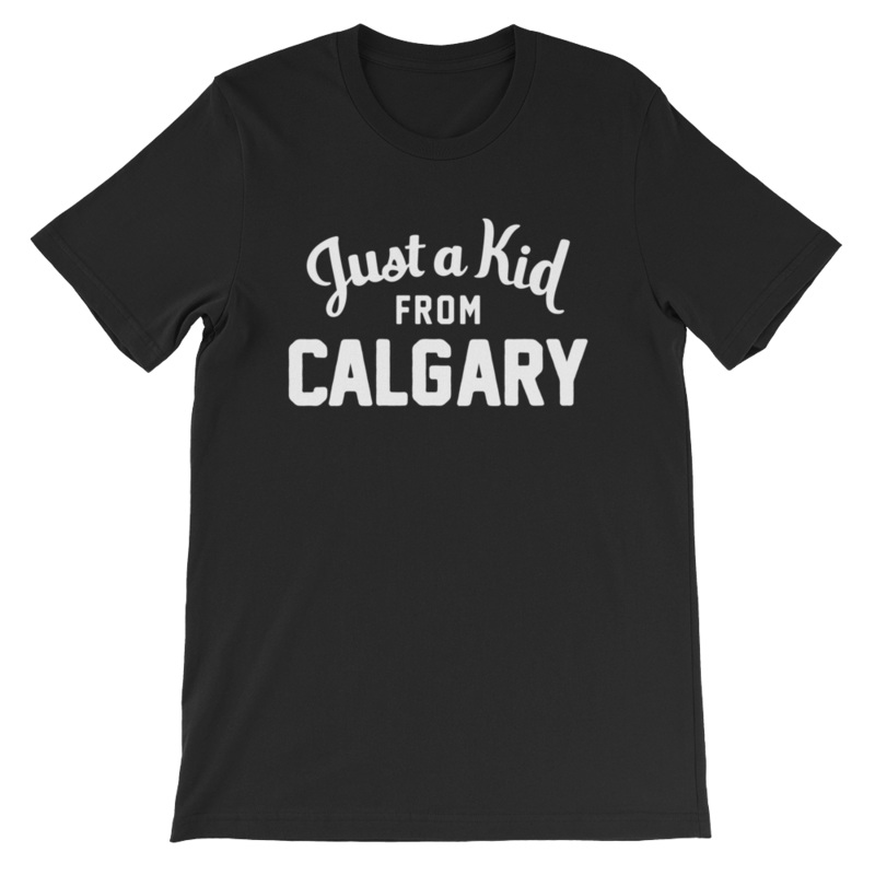 Unisex Black T-Shirt | Calgary