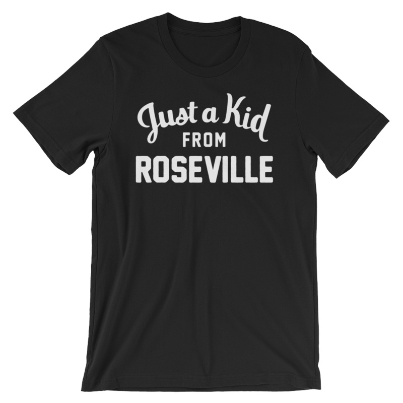 Unisex Black T-Shirt | Roseville