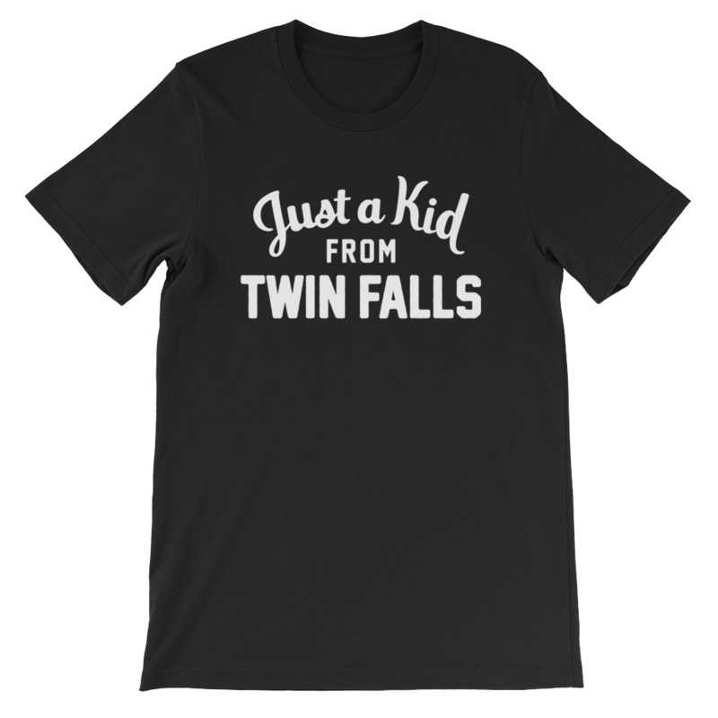Unisex Black T-Shirt | Twin Falls