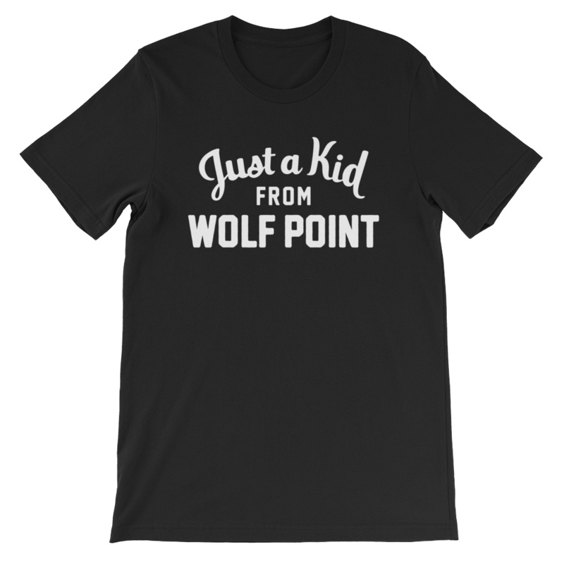 Unisex Black T-Shirt | Wolf Point