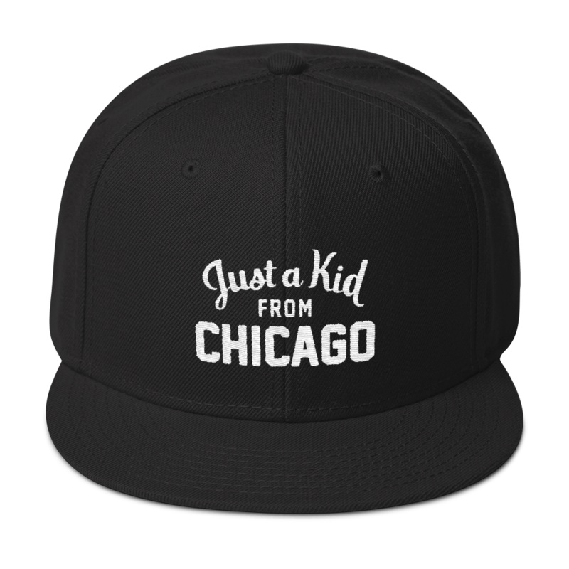 Black Snapback Hat | Chicago