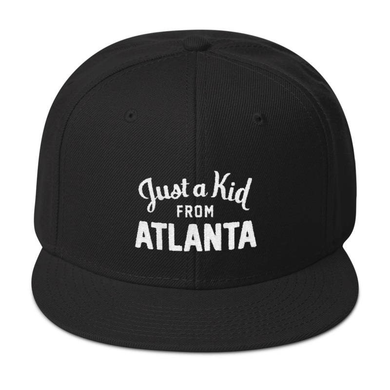 Black Snapback Hat | Atlanta