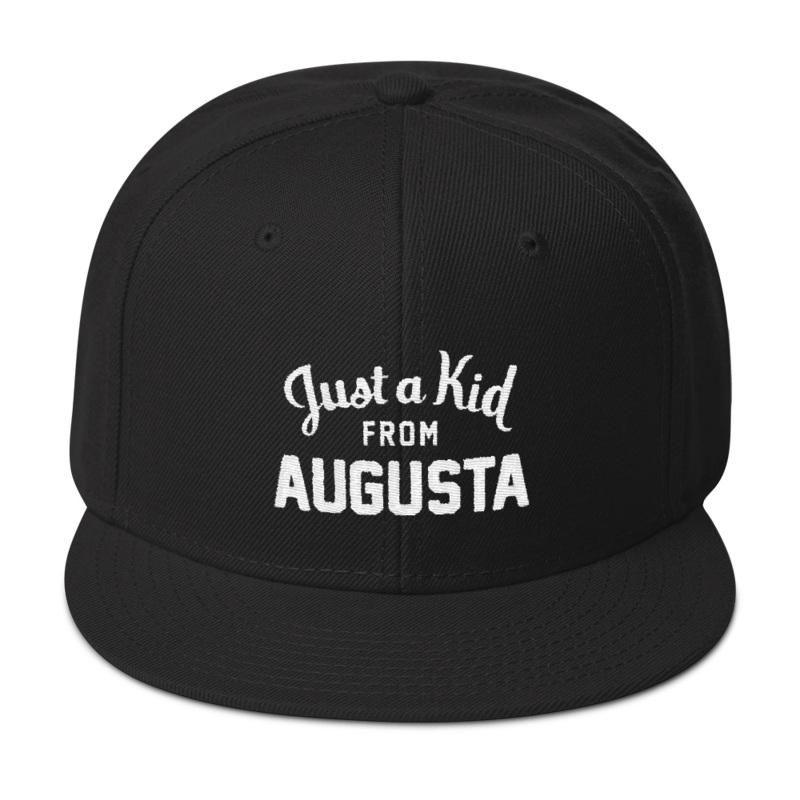 Black Snapback Hat | Augusta