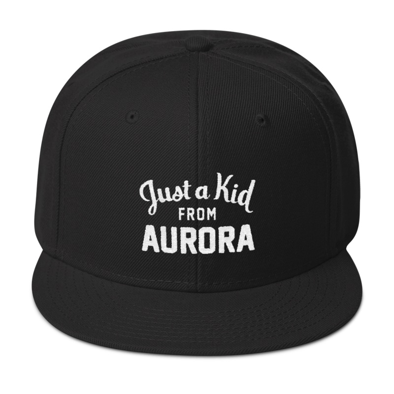 Black Snapback Hat | Aurora