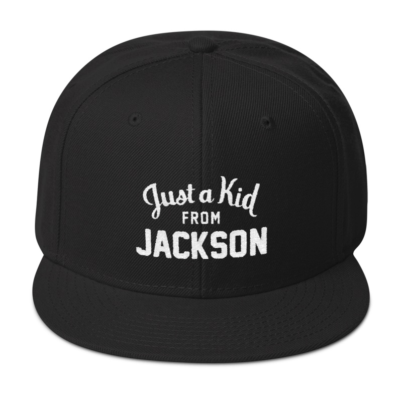 Black Snapback Hat | Jackson
