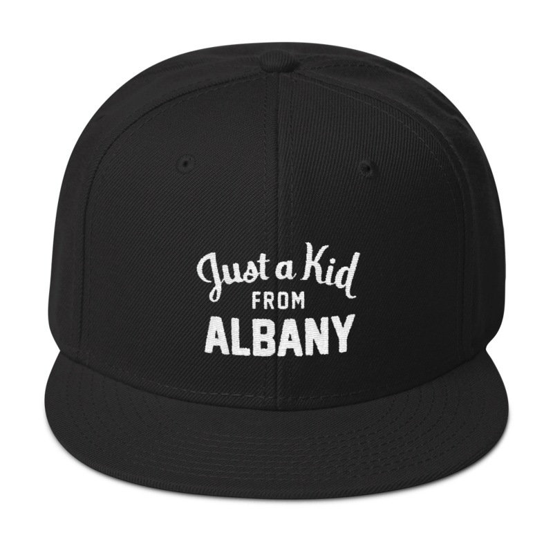 Black Snapback Hat | Albany