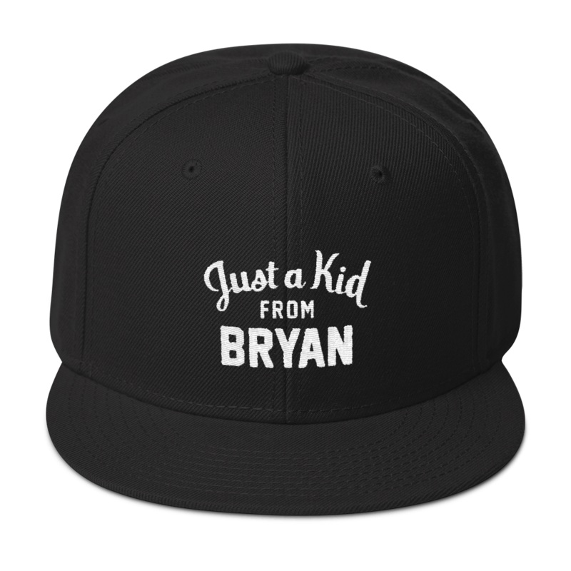 Black Snapback Hat | Bryan