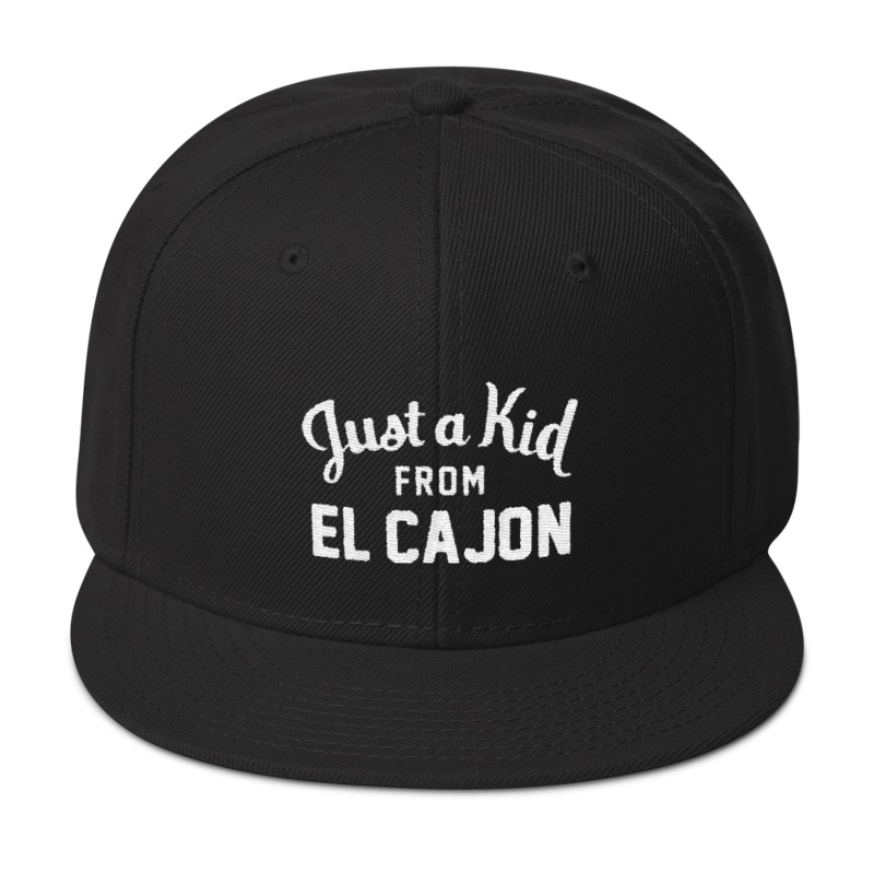 Black Snapback Hat | El Cajon
